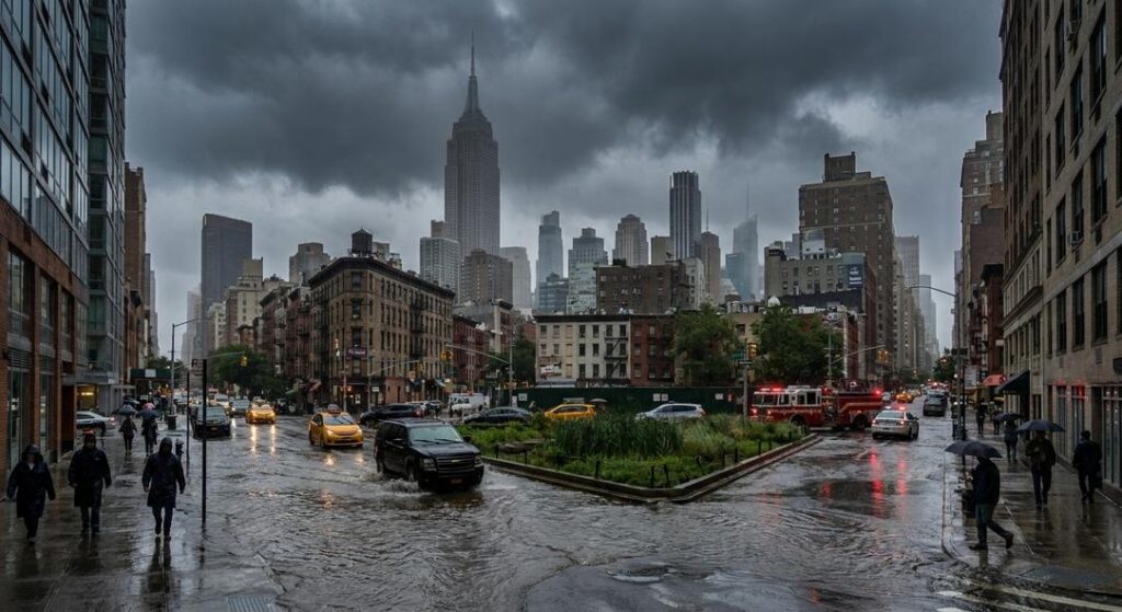 NYC’s Flood Crisis: Nature’s Wrath vs. Human Resilience
