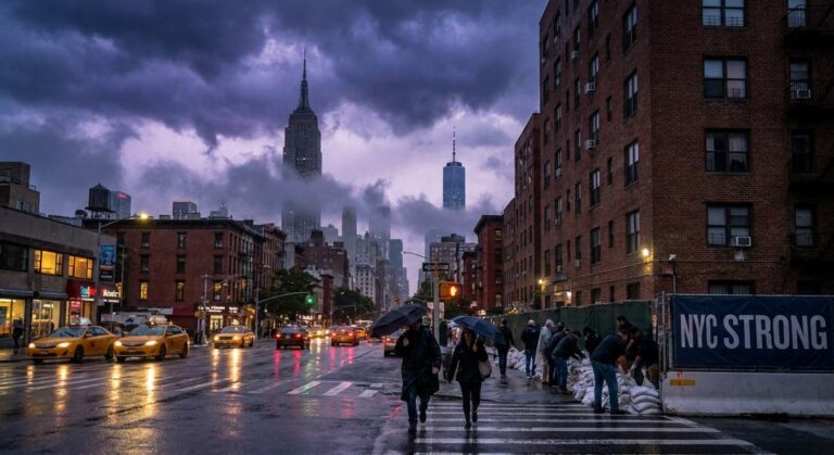 NYC Prepares for Severe Storm and Flood Danger