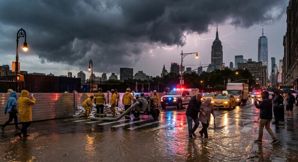 Massive Storm Threatens NYC with Severe Flooding