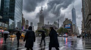 NYC Faces Fierce Storm: Will Flood Guards Hold?