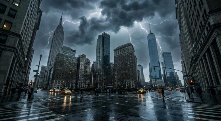 NYC Faces Nature’s Wrath in Epic Storm Showdown