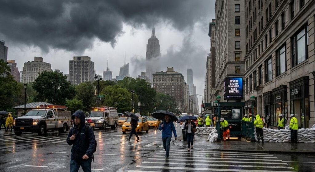 NYC Prepares for Epic Flooding Amid Massive Storm Arrival